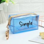 Custom Clear Travel Toiletry Bag/ Waterproof PVC Makeup Bag - 8
