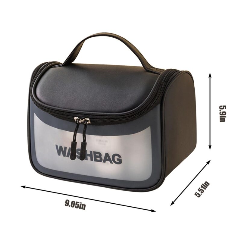 Custom Clear Travel Toiletry bag - 1