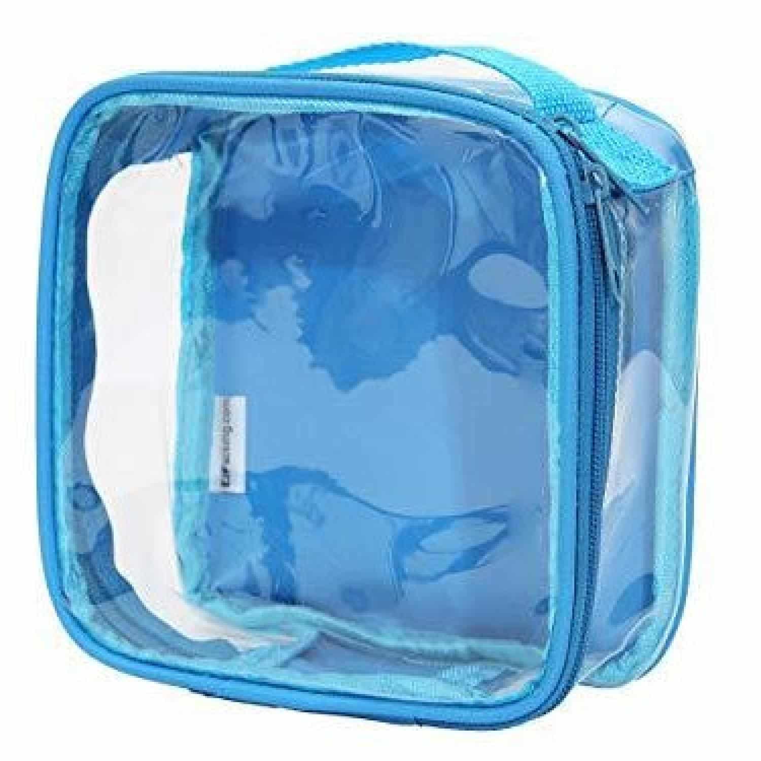 Custom Clear Vinyl Travel Toiletry Bag - 1