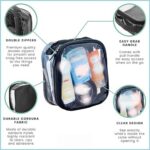 Custom Clear Vinyl Travel Toiletry Bag - 2