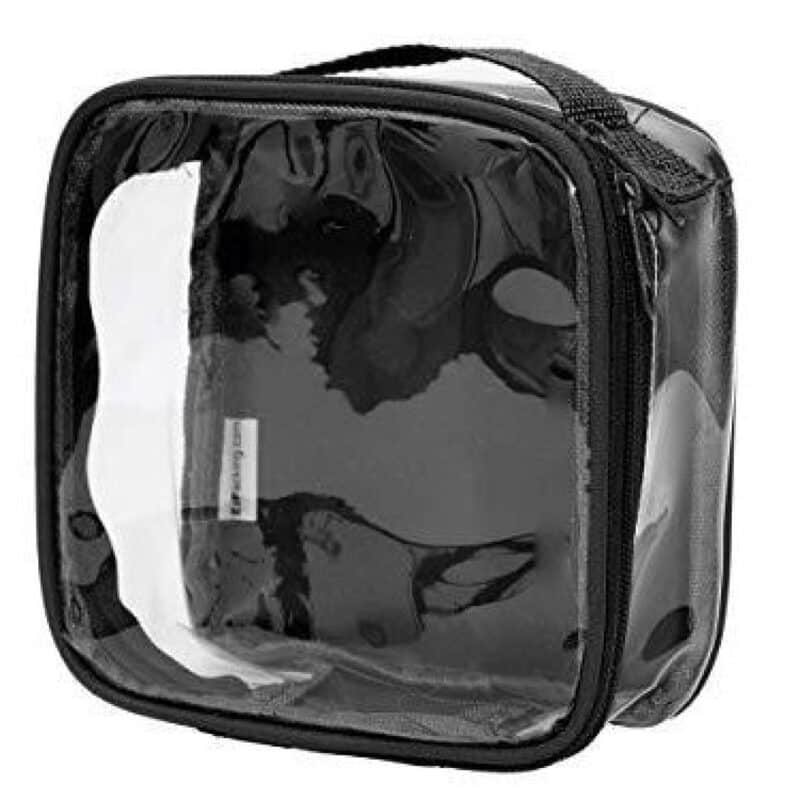 Custom Clear Vinyl Travel Toiletry Bag - 5