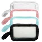 Custom Clear Waterproof Travel Toiletry Bag - Zippered Cosmetic Organizer for Sports & Gym - 1