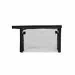 Custom Clear Zippered Toiletry Bag W/ Handle 6.3"x4"x1.5" - 5
