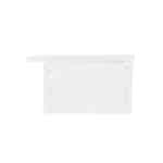 Custom Clear Zippered Toiletry Bag W/ Handle 6.3"x4"x1.5" - 7