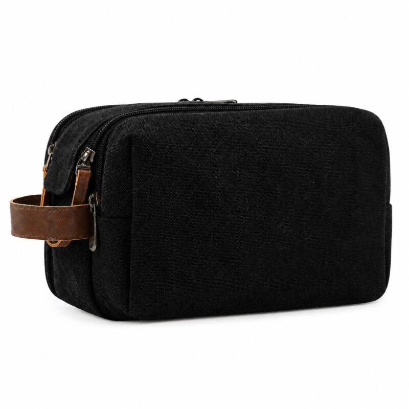 Custom Compact Polyester Toiletry Bag With Compartments - 2