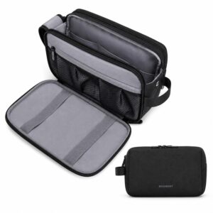Custom Compact Polyester Toiletry Bag With Compartments