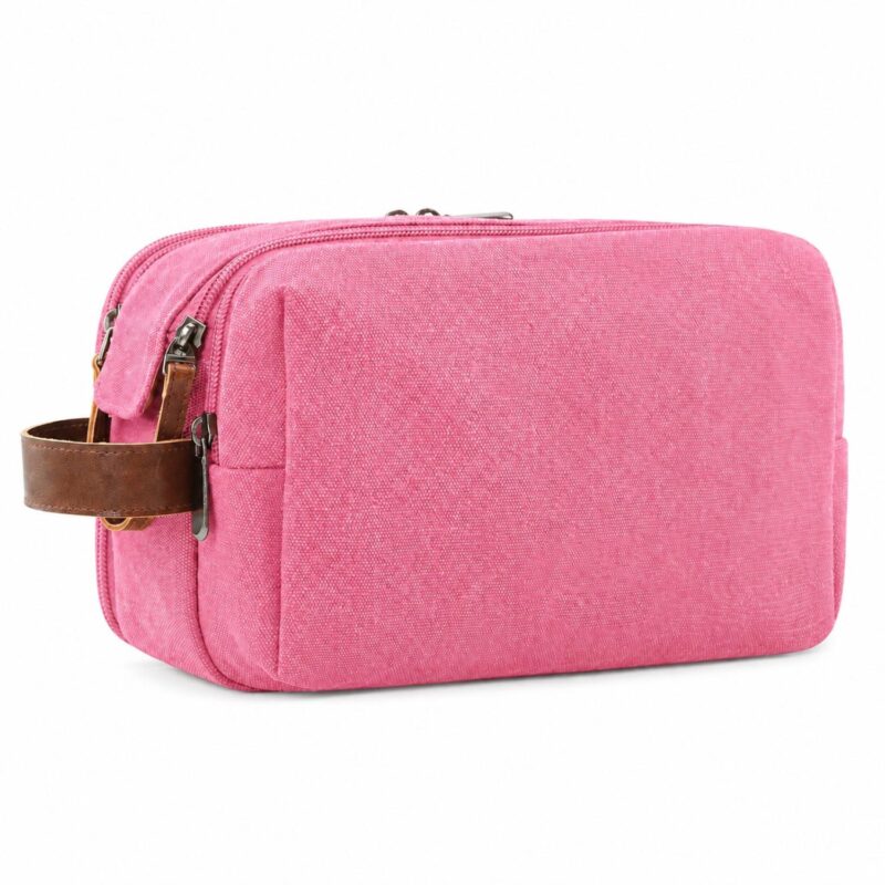 Custom Compact Polyester Toiletry Bag With Compartments - 5