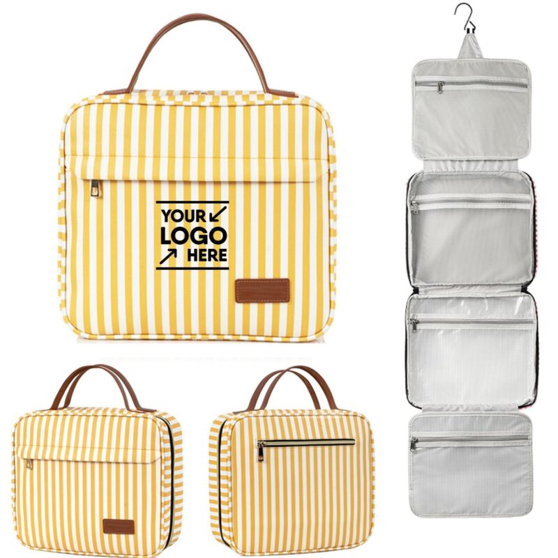 Custom Convenient Hanging Travel Toiletry Bag - 2