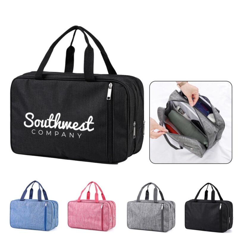 Custom Cotton Toiletry Bag