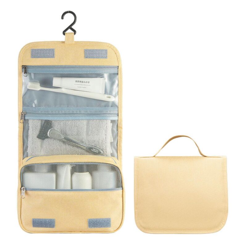 Custom Cross-Border Travel Waterproof Foldable Wet/Dry Toiletry Bag - 5