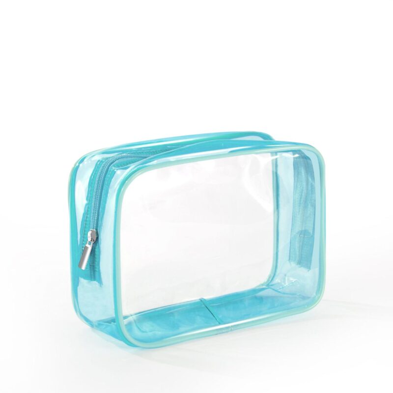 Custom Crystal Clear PVC Travel Toiletry Bag - 2