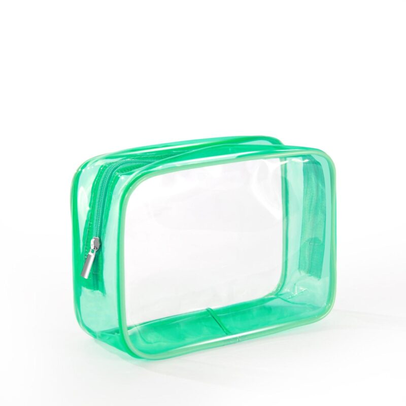Custom Crystal Clear PVC Travel Toiletry Bag - 3