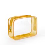 Custom Crystal Clear PVC Travel Toiletry Bag - 5