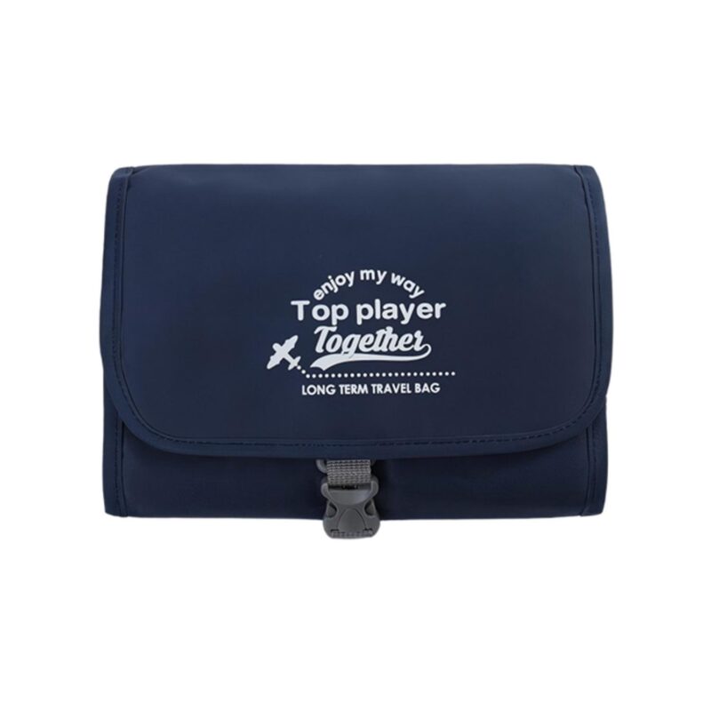 Custom Custom Hanging Travel Foldable Toiletry Bag - 3