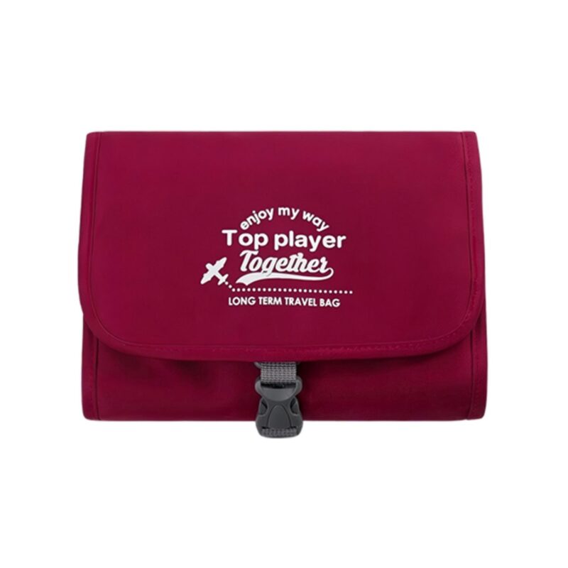 Custom Custom Hanging Travel Foldable Toiletry Bag - 5