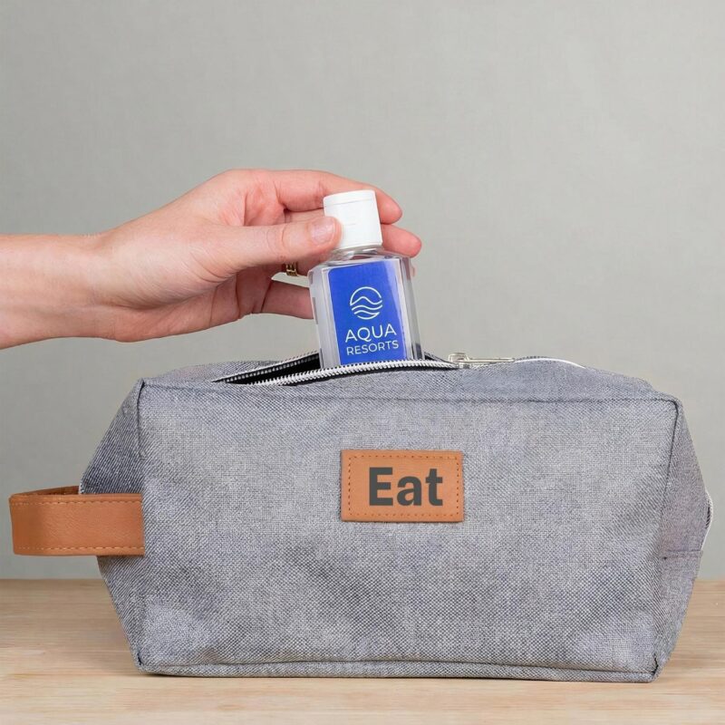 Custom Custom Imprinted Wipe Clean Toiletry Bag