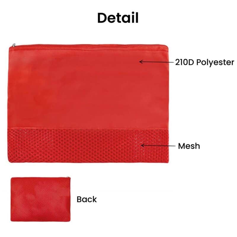Custom Custom Logo See Through Toiletry Bag - 3