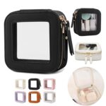 Custom Custom Transparent Toiletry Kit Travel Clear Cosmetic Pouch Mini Makeup Bag for Women - 1