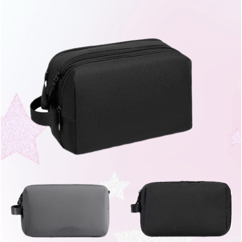 Custom Custom Travel Toiletry Bag Men Water-resistant Dopp Kit Shaving Organizer - 1