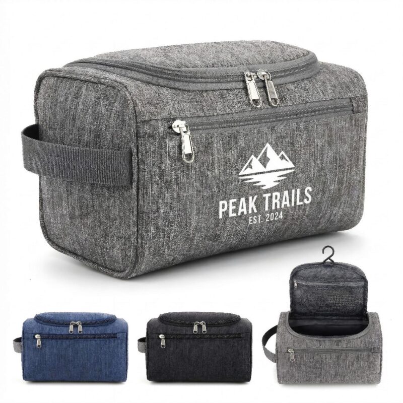 Custom Customizable Polyester Toiletry Bag