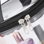 Custom Cylindrical Clear PVC Toiletry Bag - 3