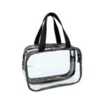 Custom DRY/WET Separation Clear Toiletry Bag - 3