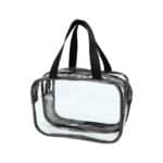 Custom DRY/WET Separation Clear Toiletry Bag - 4