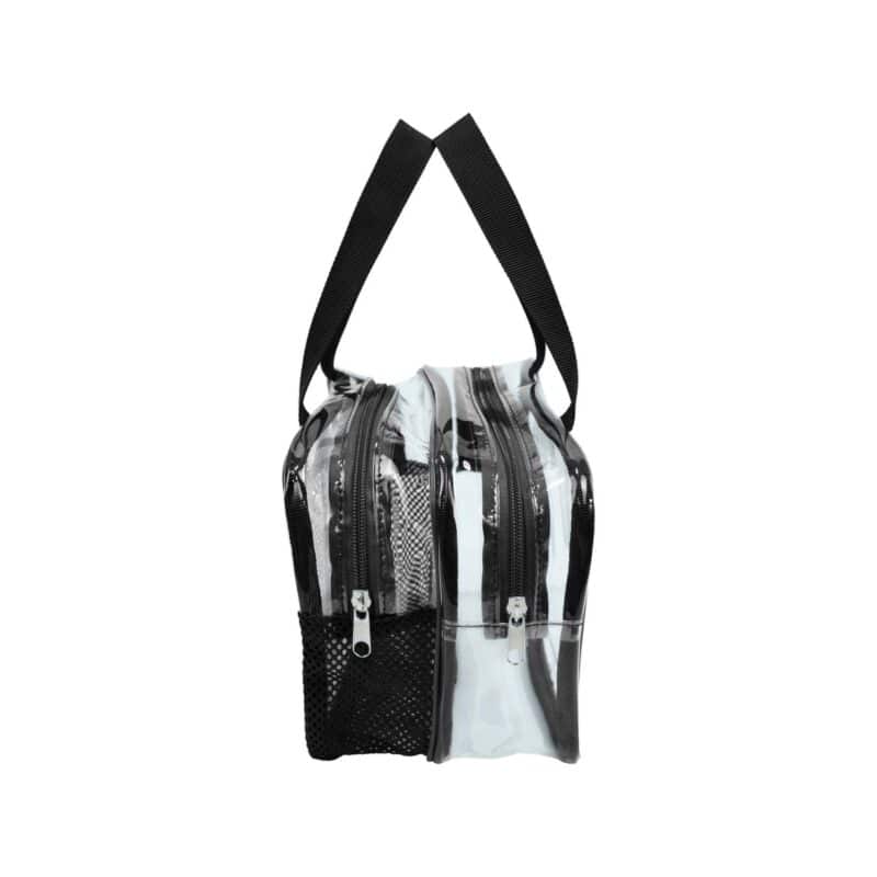 Custom DRY/WET Separation Clear Toiletry Bag - 5