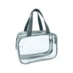 Custom DRY/WET Separation Clear Toiletry Bag - 6