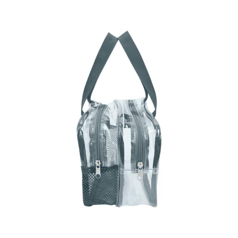 Custom DRY/WET Separation Clear Toiletry Bag - 8