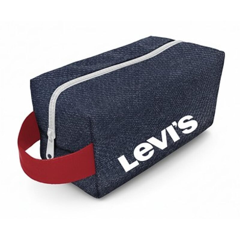 Custom Denim Dopp Kit - 1