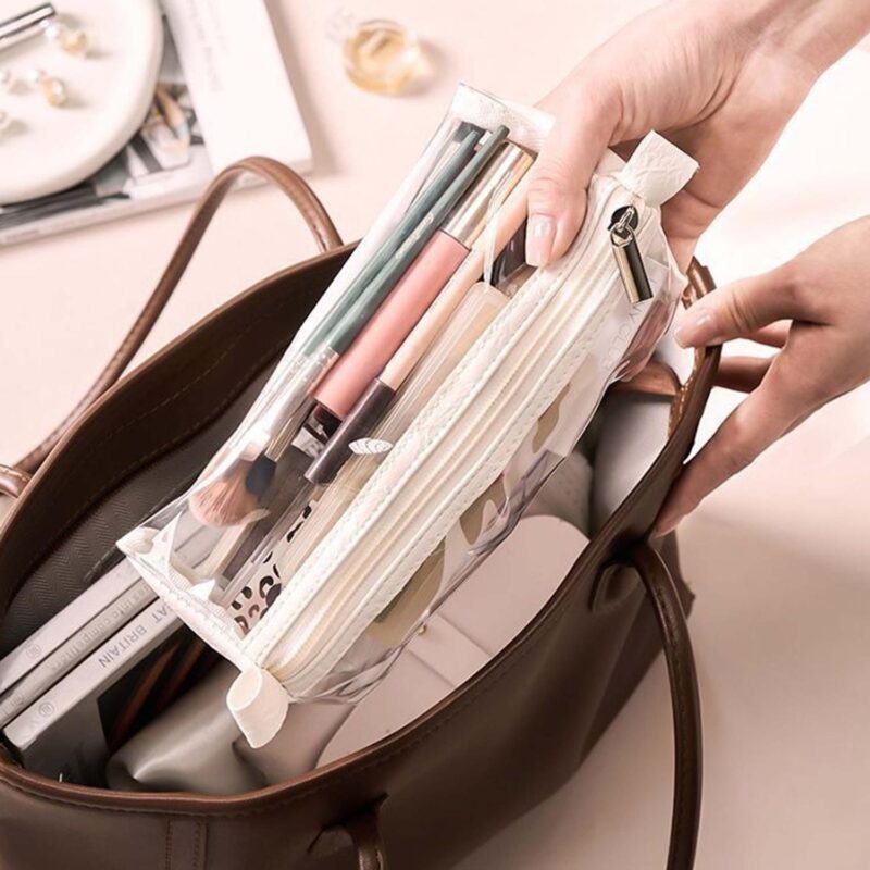 Custom Detachable Travel Toiletry Bag Roll up Makeup Bag - 9