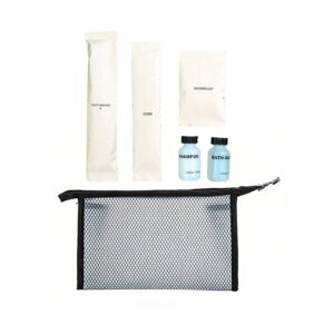 Custom Disposable Travel Toiletry Kit With PVC Bag - 1