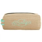 Custom Doppelganger Burlap Neoprene Pouch - 7