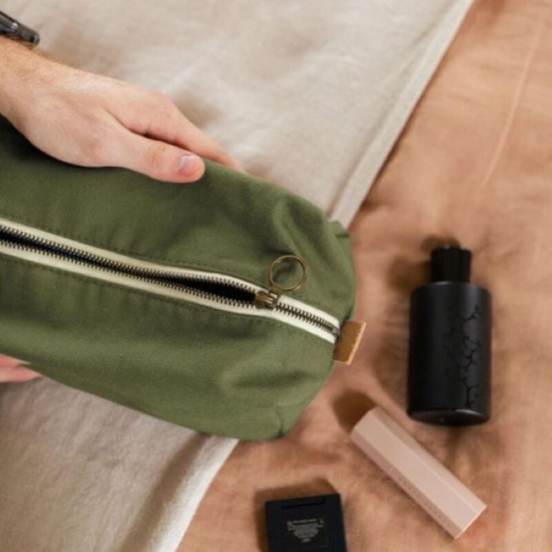Custom Doppelganger Colored Canvas w/Leather Pouch