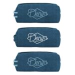 Custom Doppelganger Denim Neoprene Pouch - 1