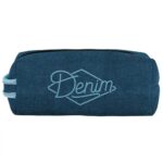 Custom Doppelganger Denim Neoprene Pouch