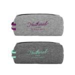Custom Doppelganger Heathered Jersey Knit Neoprene Pouch - 5