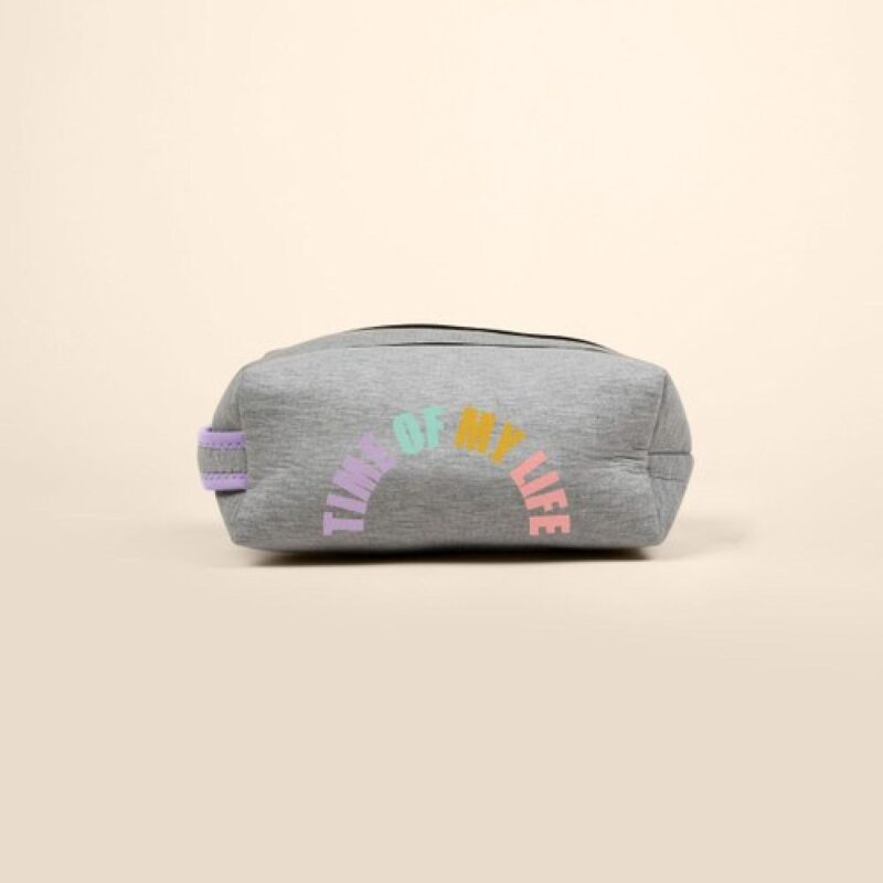 Custom Doppelganger Heathered Jersey Knit Neoprene Pouch - 9