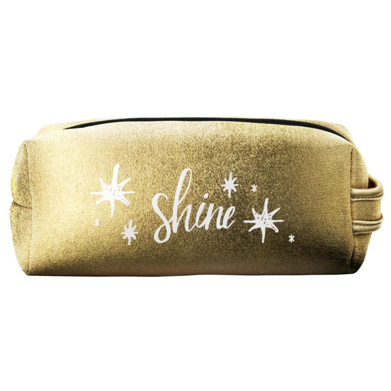 Custom Doppelganger Metallic Neoprene Pouch