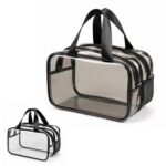 Custom Double Layer Clear Toiletry Bag - 1