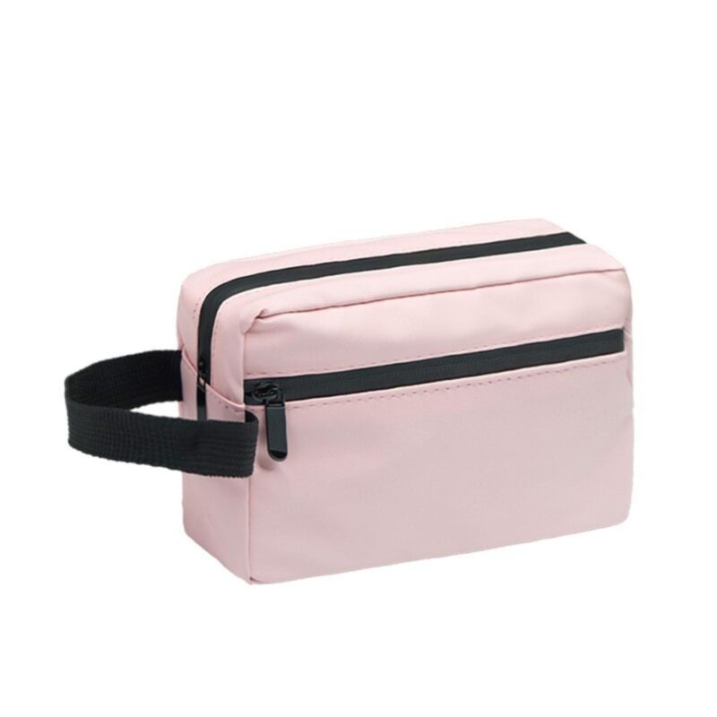Custom Double Layer PU Toiletry Bag With Waterproof Compartment - 3