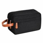 Custom Double-Layer Polyester Travel Toiletry Bag With Side Handle - 3