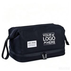 Custom Double Layer Toiletry Bag