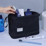 Custom Double Layer Toiletry Bag - 4