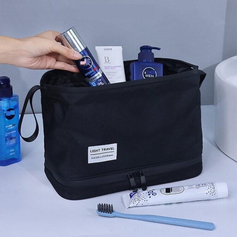 Custom Double Layer Toiletry Bag - 4
