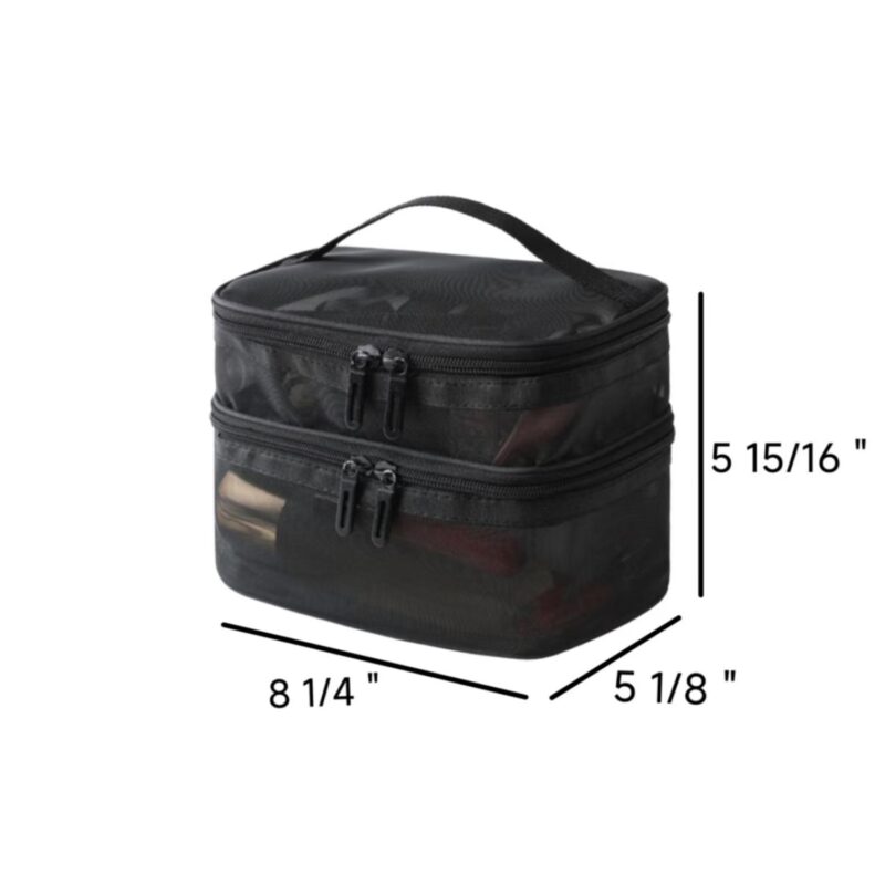 Custom Double-Layer Toiletry Bag - 1