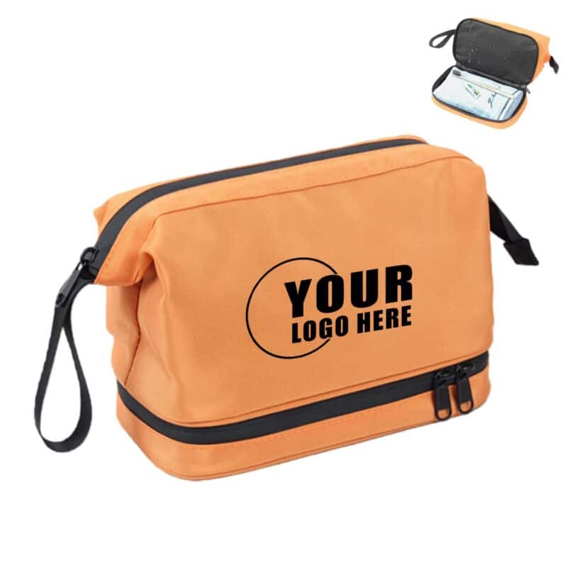 Custom Double Layer Toiletry Bag - 1