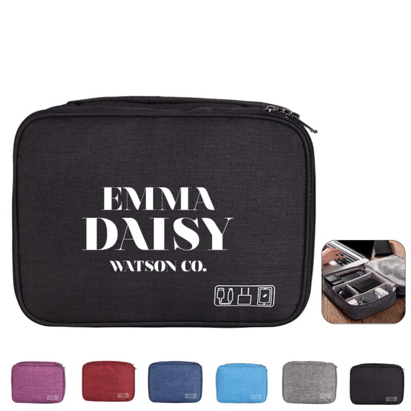 Custom Double Layer Travel Toiletry Bag