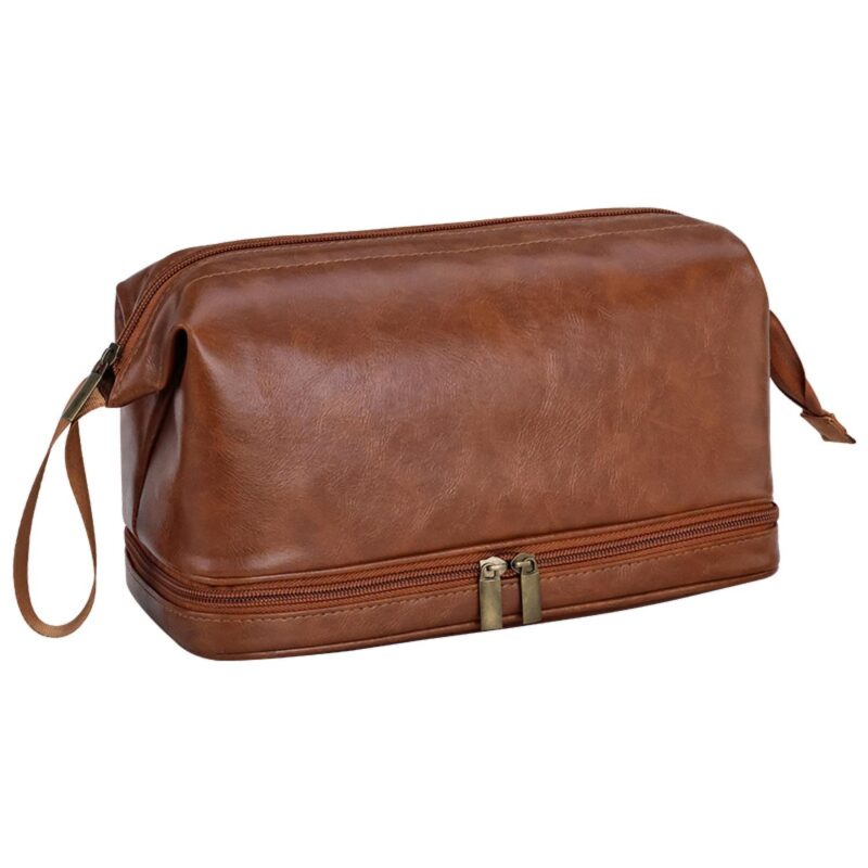 Custom Double-Layer Waterproof Toiletry Bag - 1